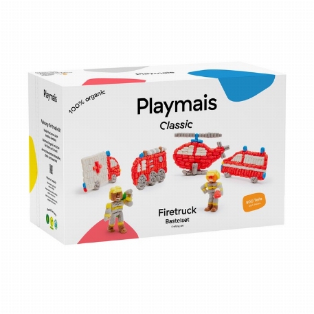 Playmais - Firetruck - 800 pièces | Play&Go
