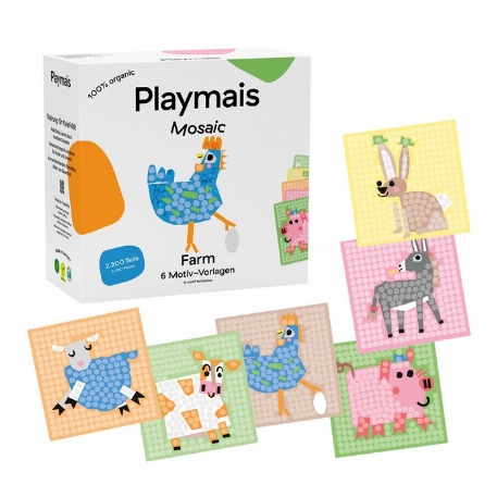 Playmais - Ferme de mosaïques - 2300 pièces | Play&Go