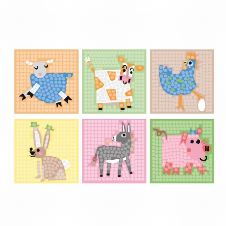Playmais - Ferme de mosaïques - 2300 pièces | Play&Go