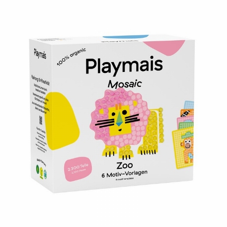 Playmais - Zoo de mosaïque - 2300 pièces | Play&Go