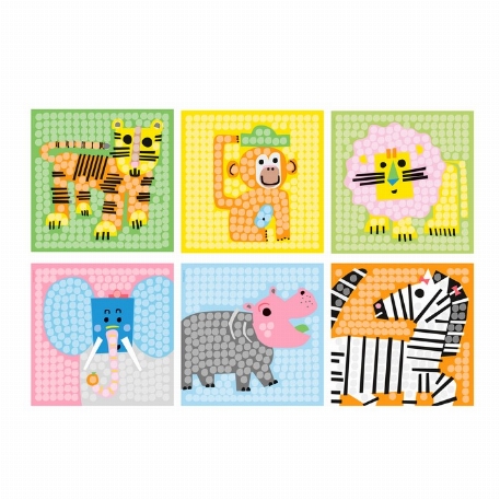 Playmais - Zoo de mosaïque - 2300 pièces | Play&Go
