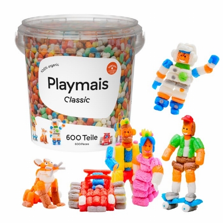 Classique seau - 600 pièces | Playmais
