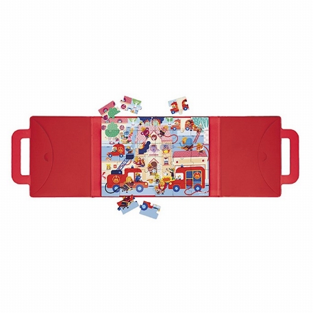 Magneti'puzzles - Pompiers - 36 pièces | Janod
