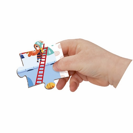 Magneti'puzzles - Pompiers - 36 pièces | Janod
