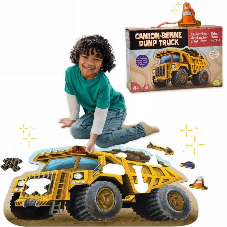 Casse-tête - Camion benne  | Peaceable Kingdom
