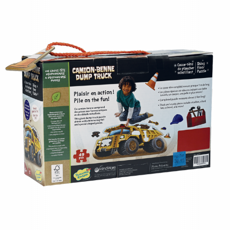 Casse-tête - Camion benne  | Peaceable Kingdom
