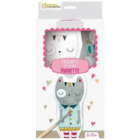 Amis pour peindre Huguette le Chat | My Mandarine