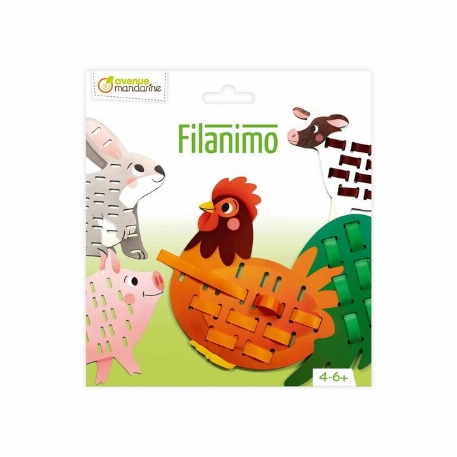 Filanimo - Tissage de rubans, animaux de la ferme | My Mandarine