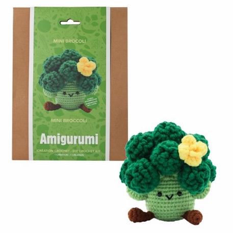 Kit DIY crochet mini brocoli | Pierre Belvédère