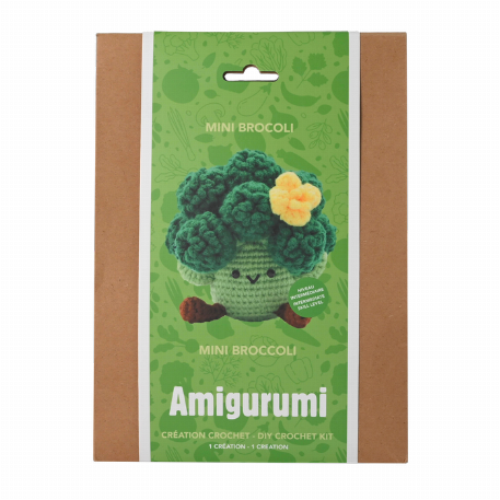 Kit DIY crochet mini brocoli | Pierre Belvédère