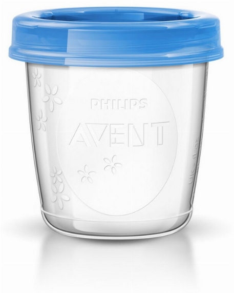 Gobelets réutilisables pour conservation du lait maternel | Philips Avent