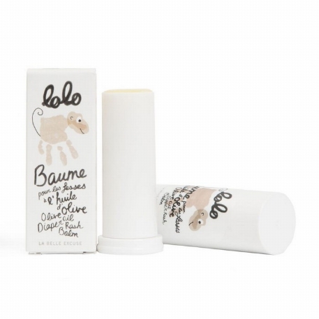 Baume pour les fesses à l’huile d’olive - 12g | Lolo et Moi