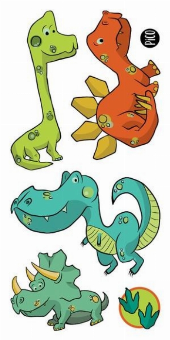 Tatouages temporaires - Les dinos | PiCO
