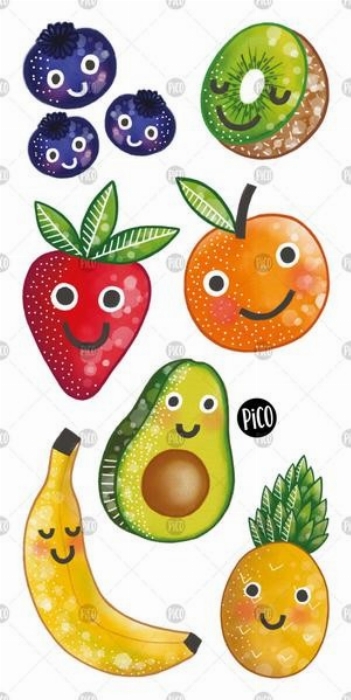 Tatouages temporaires - Les fruits en folie | PiCO