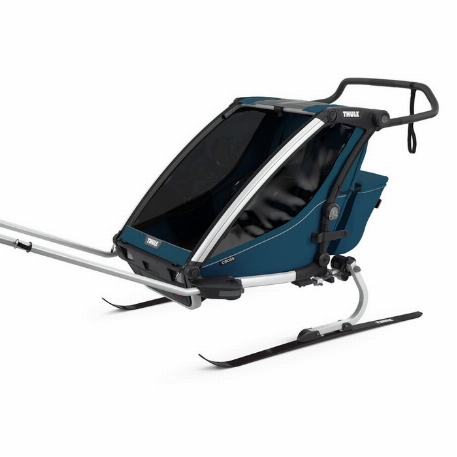 Chariot Cross2 - Majolica Blue | THule